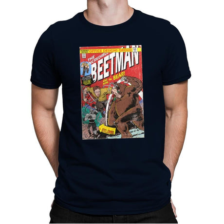 The Incredible Beetman - Mens Premium T-Shirts RIPT Apparel Small / Midnight Navy