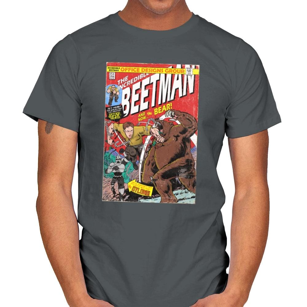 The Incredible Beetman - Mens T-Shirts RIPT Apparel Small / Charcoal
