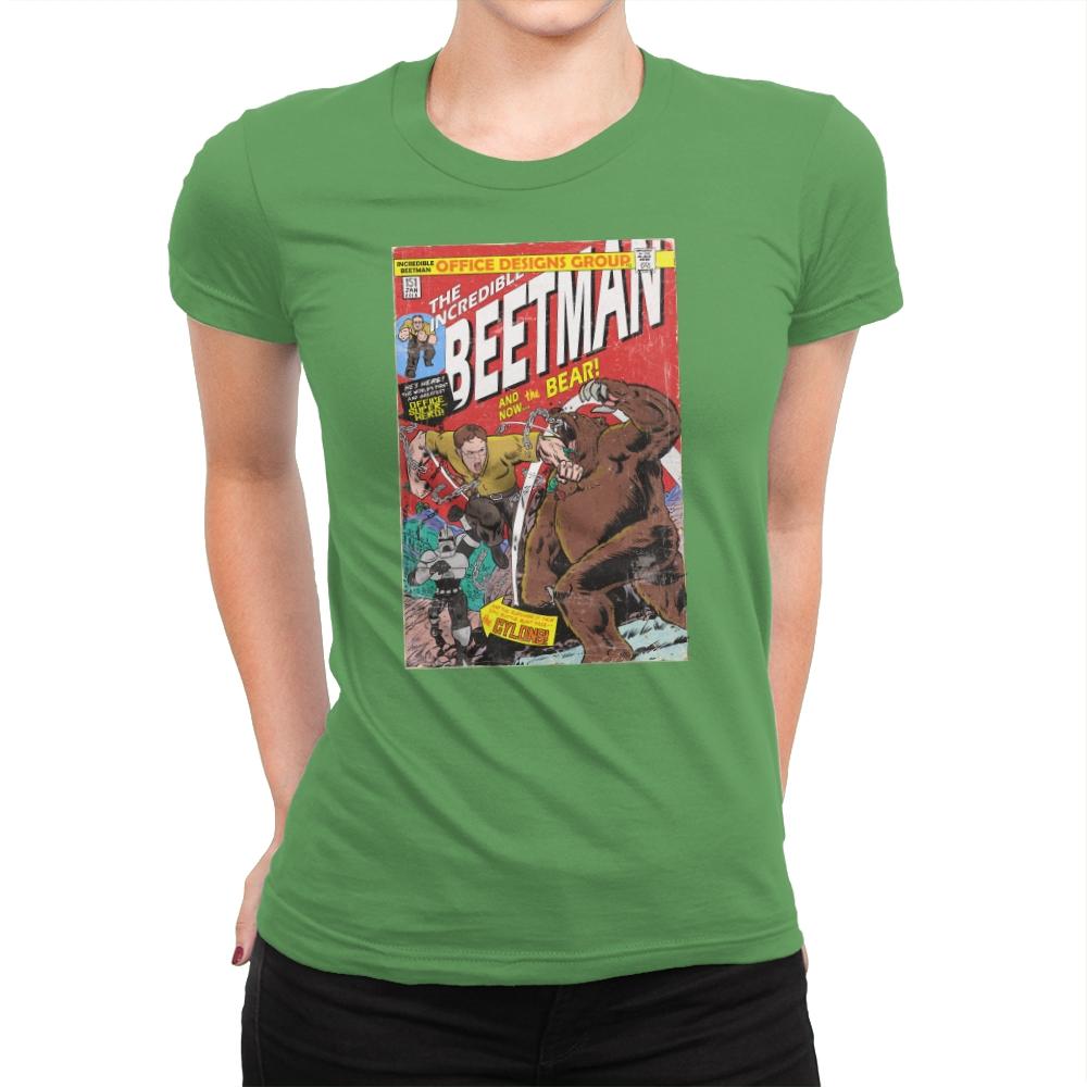The Incredible Beetman - Womens Premium T-Shirts RIPT Apparel Small / Kelly