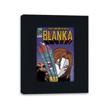 The Incredible Blanka! - Canvas Wraps Canvas Wraps RIPT Apparel 11x14 / Black