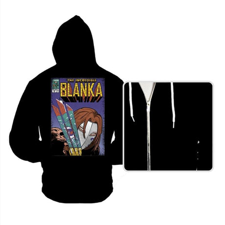 The Incredible Blanka! - Hoodies Hoodies RIPT Apparel Small / Black