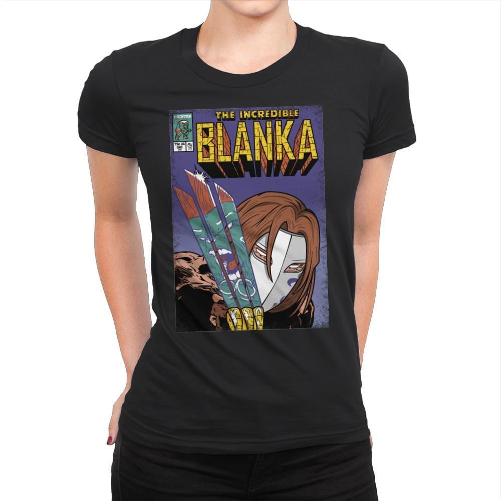 The Incredible Blanka! - Womens Premium T-Shirts RIPT Apparel
