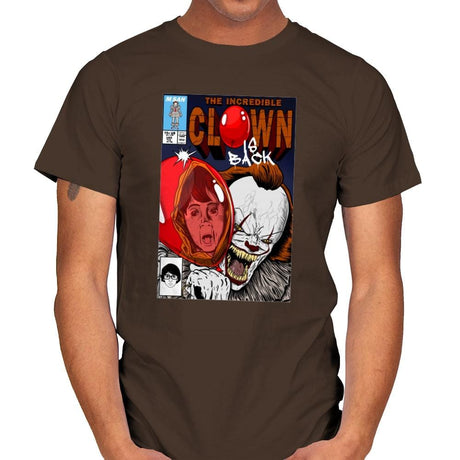 The Incredible Clown - Mens T-Shirts RIPT Apparel Small / Dark Chocolate