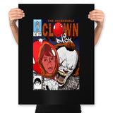 The Incredible Clown - Prints Posters RIPT Apparel 18x24 / Black