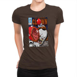 The Incredible Clown - Womens Premium T-Shirts RIPT Apparel Small / Dark Chocolate