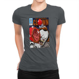 The Incredible Clown - Womens Premium T-Shirts RIPT Apparel Small / Heavy Metal