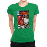 The Incredible Clown - Womens Premium T-Shirts RIPT Apparel Small / Kelly Green