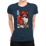 The Incredible Clown - Womens Premium T-Shirts RIPT Apparel Small / Midnight Navy