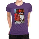 The Incredible Clown - Womens Premium T-Shirts RIPT Apparel Small / Purple Rush
