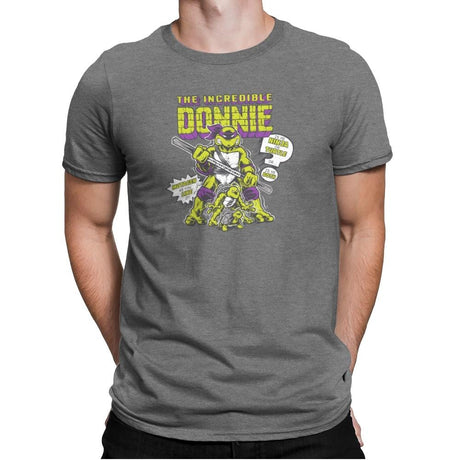 The Incredible Donnie Exclusive - Mens Premium T-Shirts RIPT Apparel Small / Heather Grey