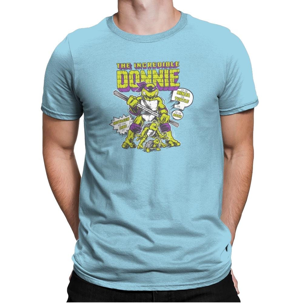 The Incredible Donnie Exclusive - Mens Premium T-Shirts RIPT Apparel Small / Light Blue