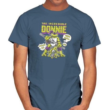 The Incredible Donnie Exclusive - Mens T-Shirts RIPT Apparel Small / Indigo Blue