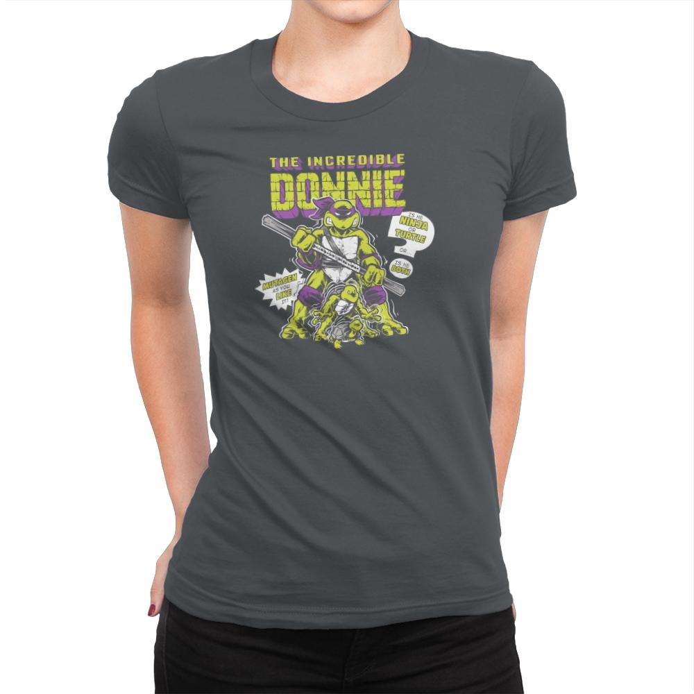 The Incredible Donnie Exclusive - Womens Premium T-Shirts RIPT Apparel Small / Heavy Metal
