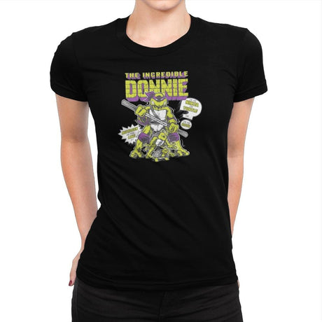 The Incredible Donnie Exclusive - Womens Premium T-Shirts RIPT Apparel Small / Indigo