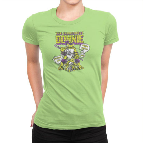 The Incredible Donnie Exclusive - Womens Premium T-Shirts RIPT Apparel Small / Mint