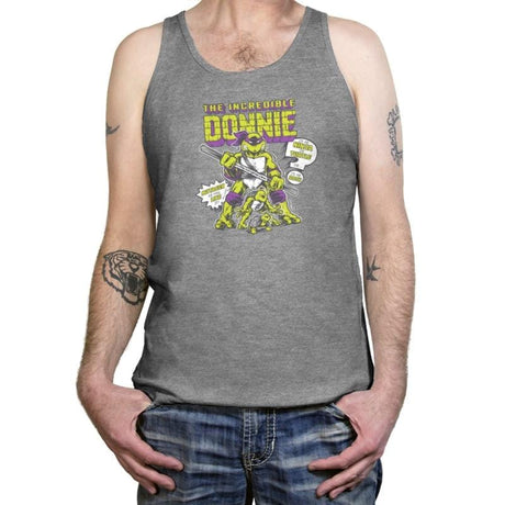The Incredible Donnie - Tanktop Tanktop RIPT Apparel X-Small / Athletic Heather