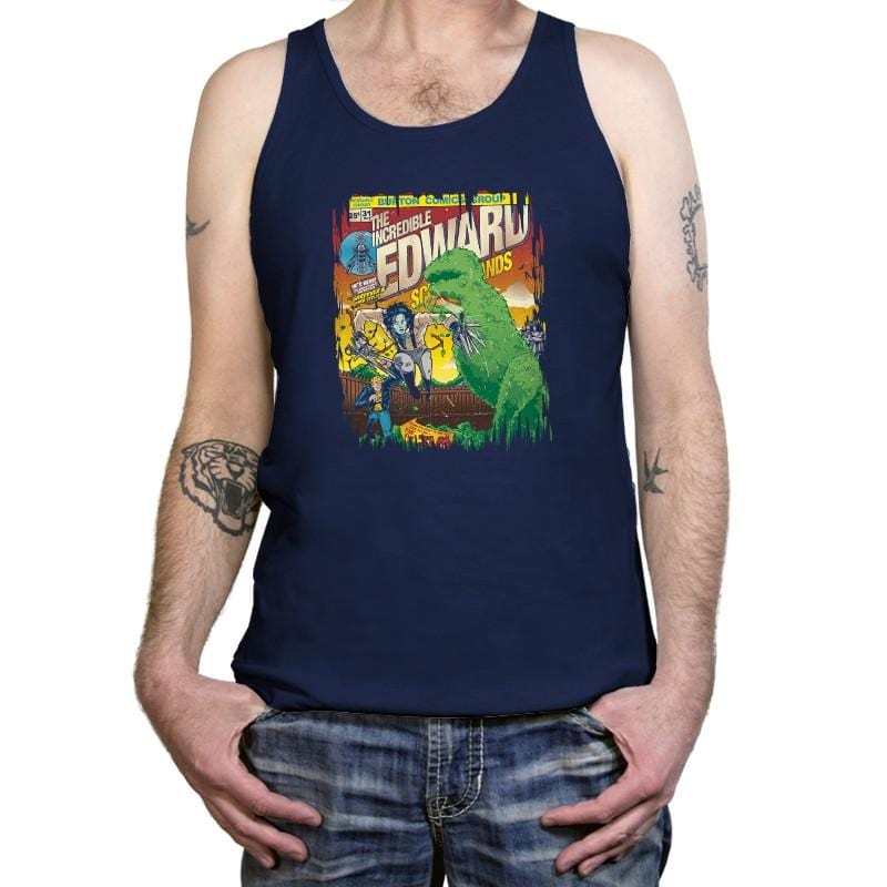 The Incredible Edward Exclusive - Tanktop Tanktop RIPT Apparel X-Small / Navy