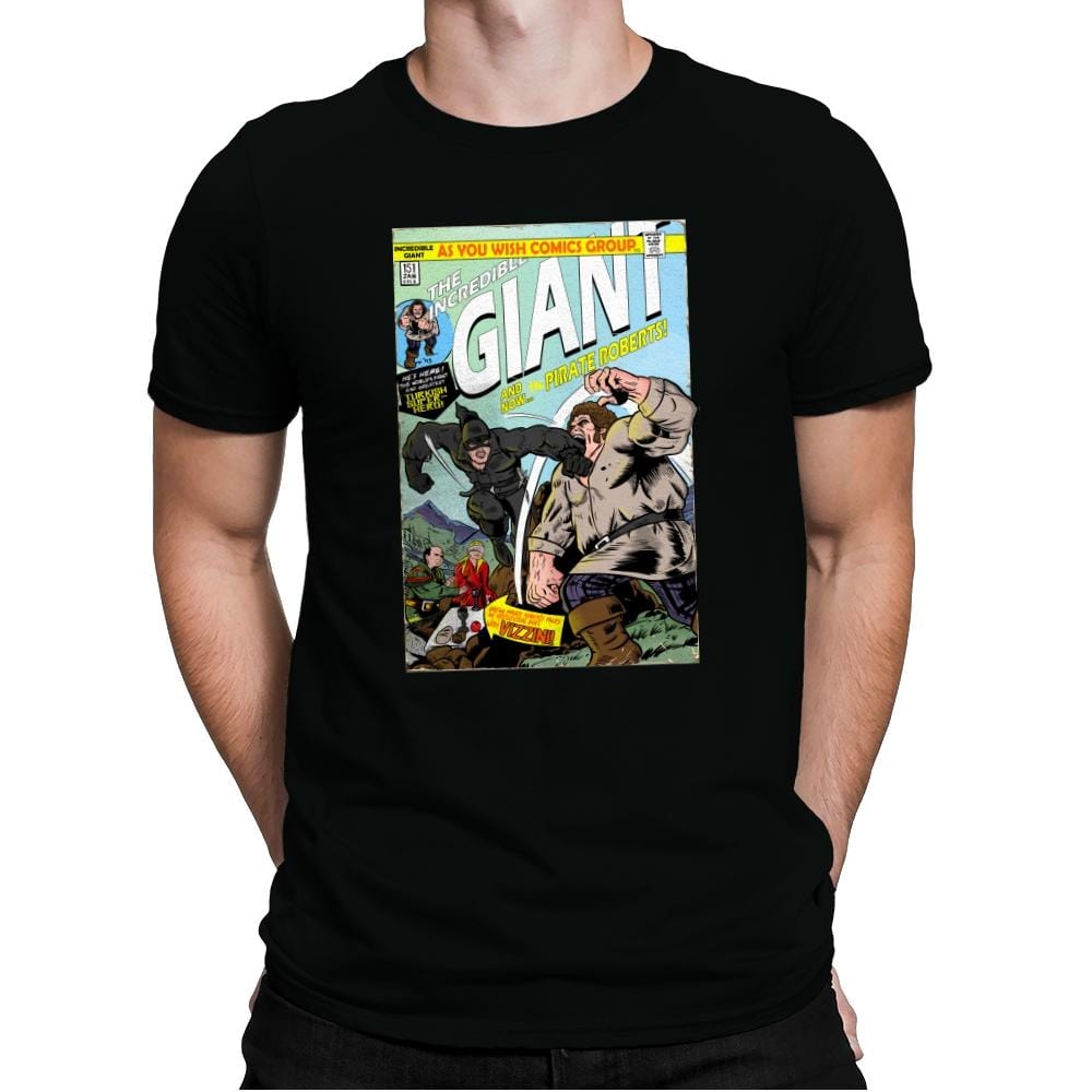 The Incredible Giant - Mens Premium T-Shirts RIPT Apparel Small / Black