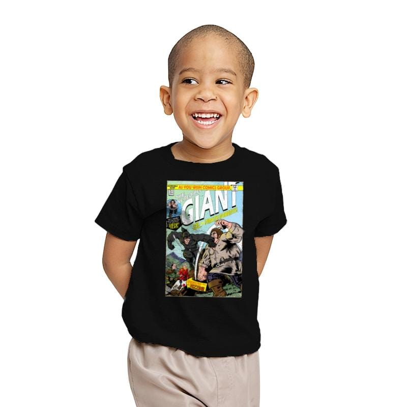 The Incredible Giant - Youth T-Shirts RIPT Apparel X-small / Black