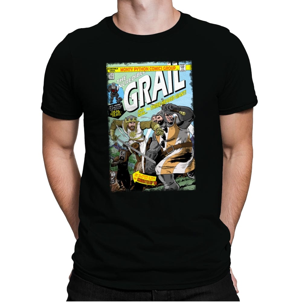 The Incredible Grail - Mens Premium T-Shirts RIPT Apparel Small / Black