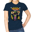 The Incredible Grinch - Womens T-Shirts RIPT Apparel Small / Navy