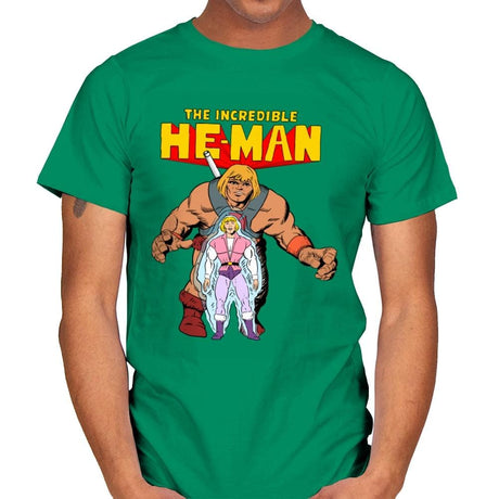 The Incredible Heman - Mens T-Shirts RIPT Apparel Small / Kelly