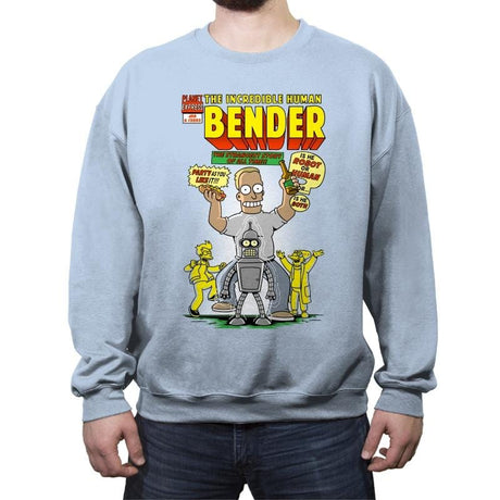 The Incredible Human - Crew Neck Sweatshirt Crew Neck Sweatshirt RIPT Apparel