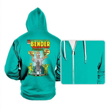 The Incredible Human - Hoodies Hoodies RIPT Apparel Small / Teal