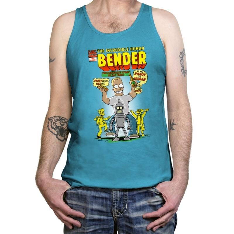 The Incredible Human - Tanktop Tanktop RIPT Apparel