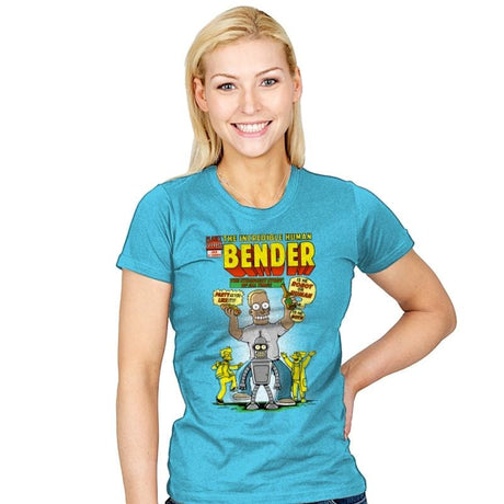 The Incredible Human - Womens T-Shirts RIPT Apparel