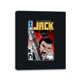 The Incredible Jack - Canvas Wraps Canvas Wraps RIPT Apparel 11x14 / Black