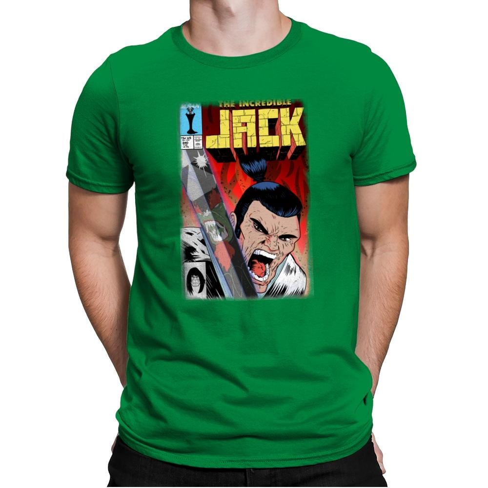 The Incredible Jack - Mens Premium T-Shirts RIPT Apparel Small / Kelly Green