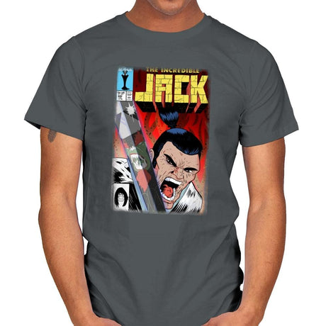 The Incredible Jack - Mens T-Shirts RIPT Apparel Small / Charcoal