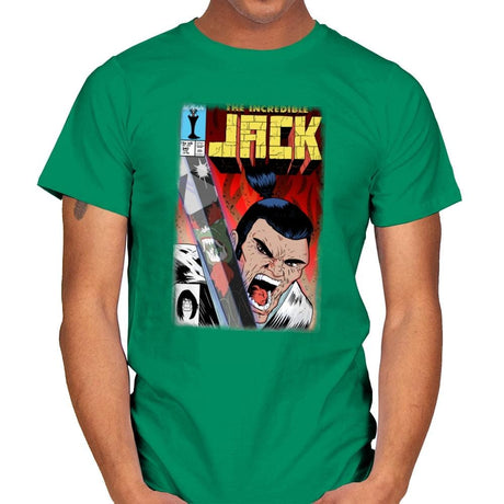 The Incredible Jack - Mens T-Shirts RIPT Apparel Small / Kelly Green