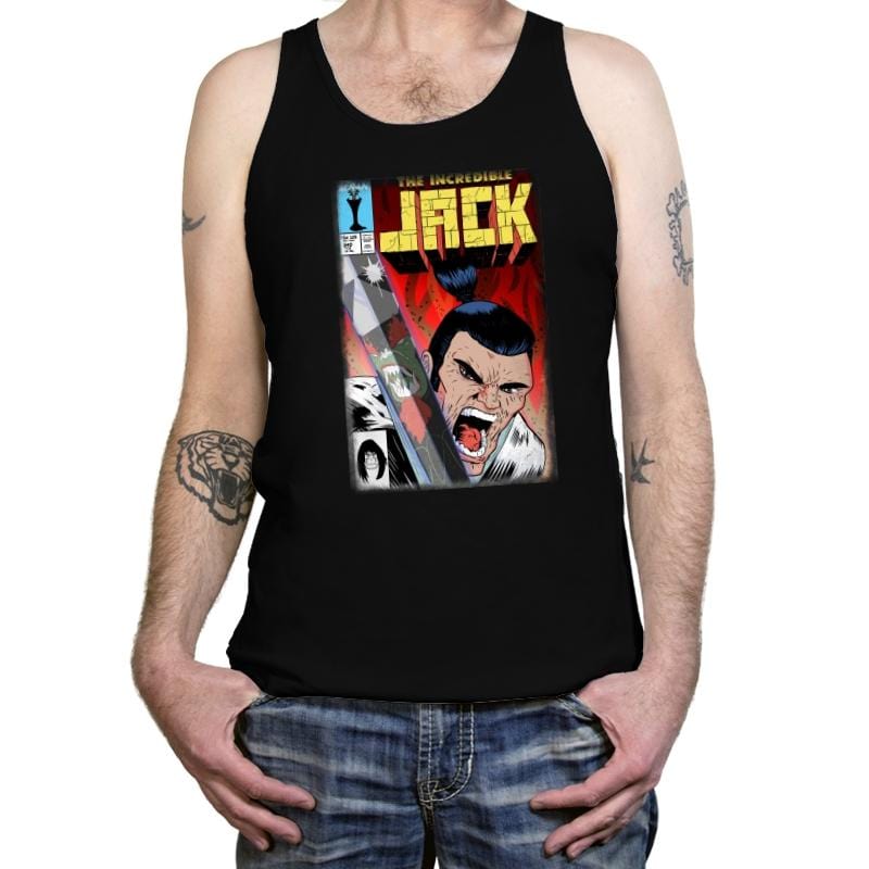 The Incredible Jack - Tanktop Tanktop RIPT Apparel X-Small / Black
