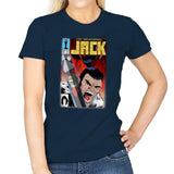 The Incredible Jack - Womens T-Shirts RIPT Apparel Small / Navy