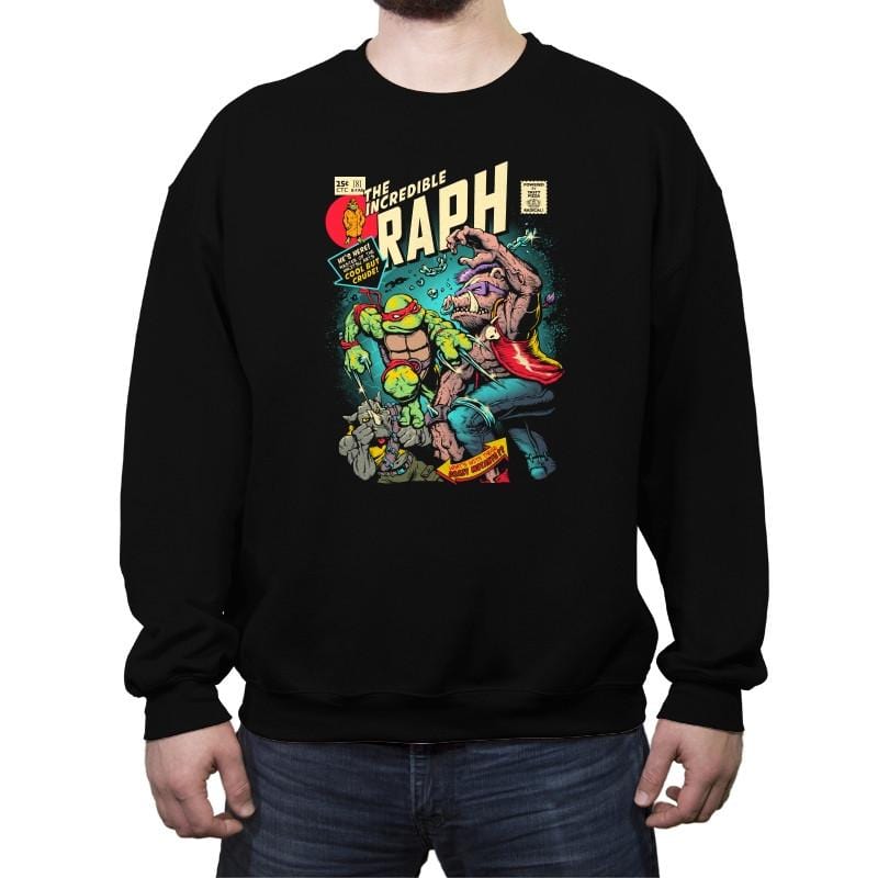 The Incredible Raph  - Crew Neck Sweatshirt Crew Neck Sweatshirt RIPT Apparel
