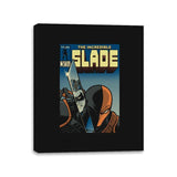 The Incredible Slade - Canvas Wraps Canvas Wraps RIPT Apparel 11x14 / Black