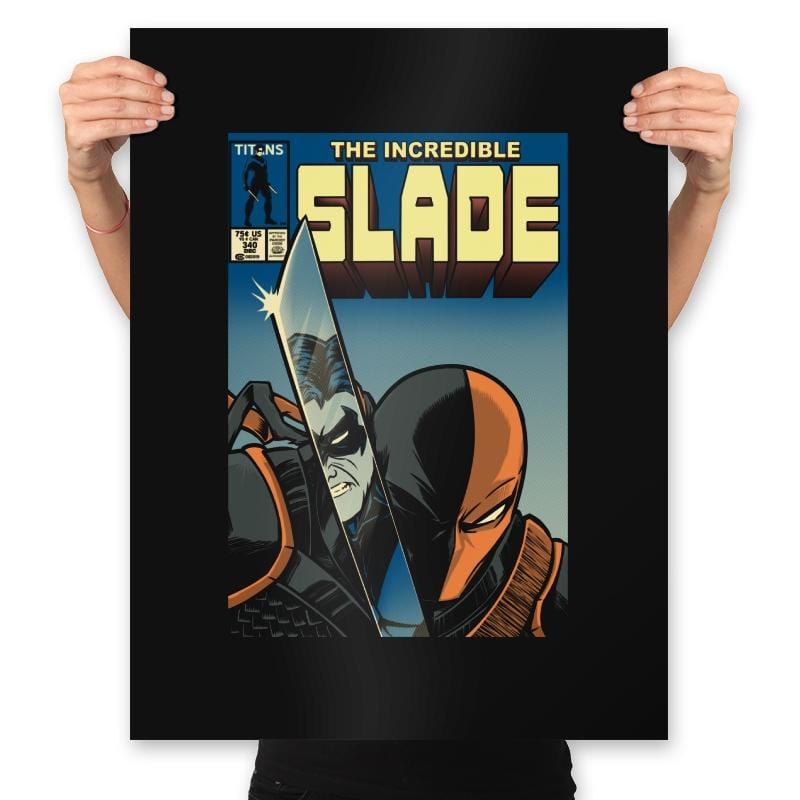 The Incredible Slade - Prints Posters RIPT Apparel 18x24 / Black