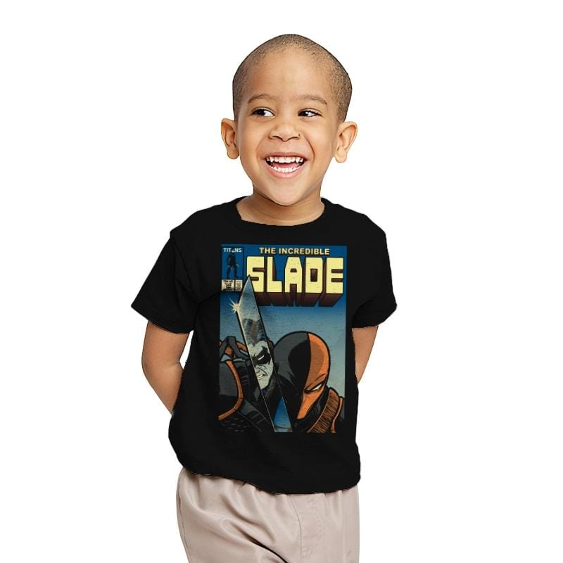 The Incredible Slade - Youth T-Shirts RIPT Apparel X-small / Black