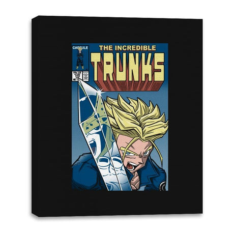 The Incredible Trunks - Canvas Wraps Canvas Wraps RIPT Apparel 16x20 / Black