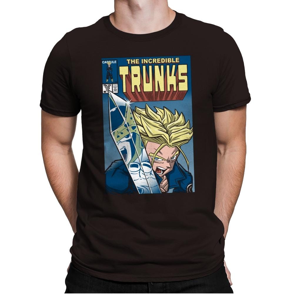 The Incredible Trunks - Mens Premium T-Shirts RIPT Apparel Small / Dark Chocolate