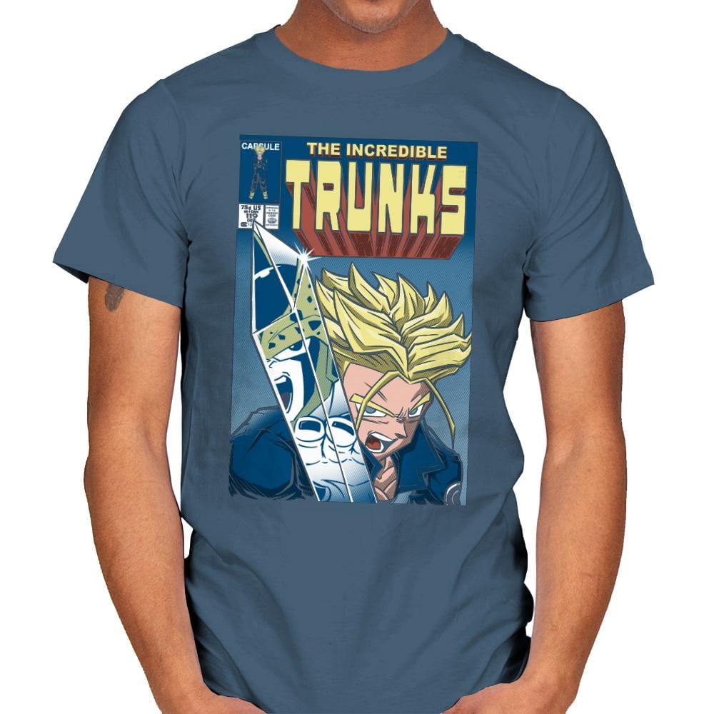 The Incredible Trunks - Mens T-Shirts RIPT Apparel Small / Indigo Blue