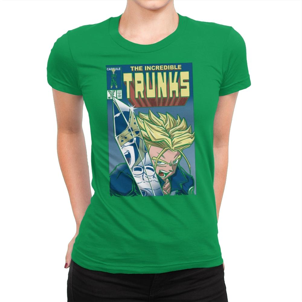 The Incredible Trunks - Womens Premium T-Shirts RIPT Apparel Small / Kelly Green