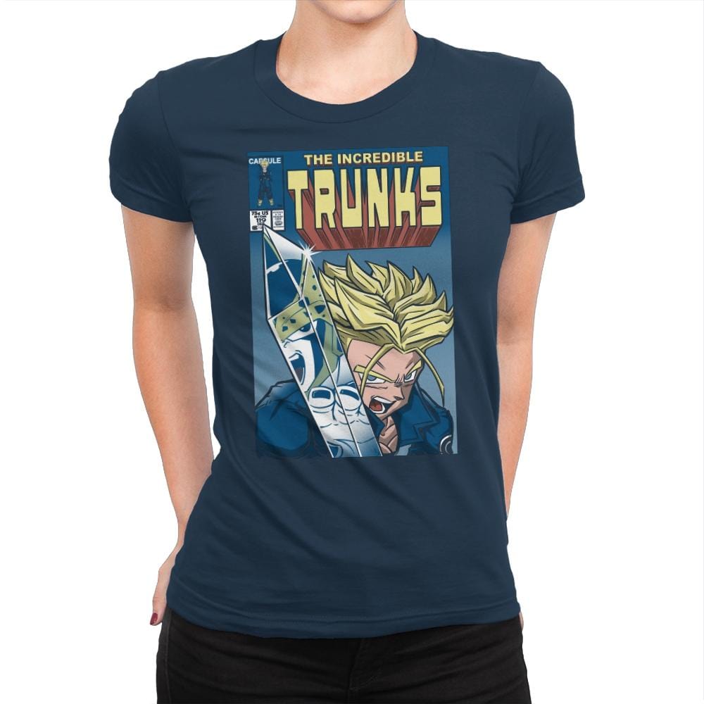 The Incredible Trunks - Womens Premium T-Shirts RIPT Apparel Small / Midnight Navy
