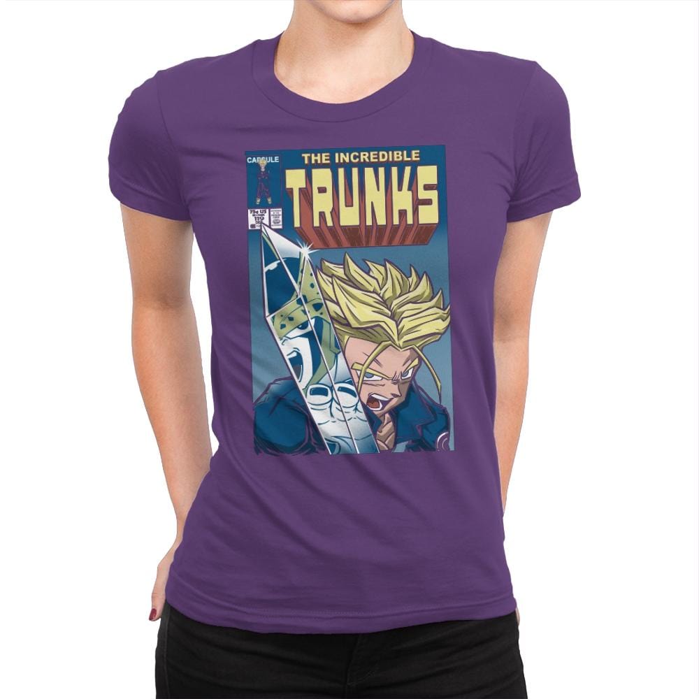 The Incredible Trunks - Womens Premium T-Shirts RIPT Apparel Small / Purple Rush