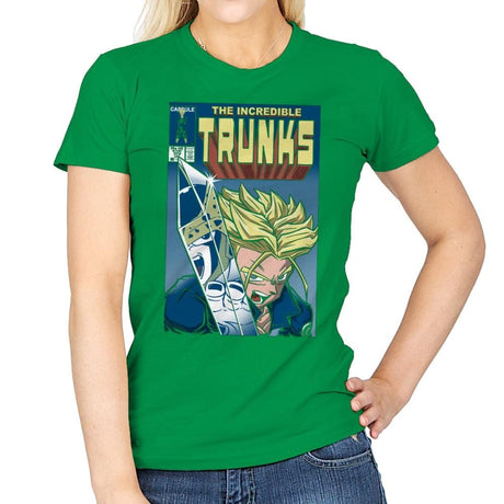 The Incredible Trunks - Womens T-Shirts RIPT Apparel Small / Irish Green