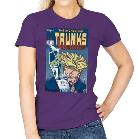 The Incredible Trunks - Womens T-Shirts RIPT Apparel Small / Purple