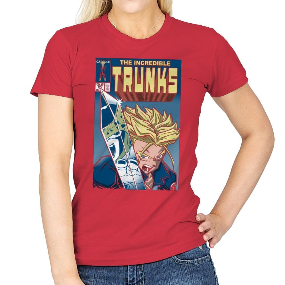 The Incredible Trunks - Womens T-Shirts RIPT Apparel Small / Red