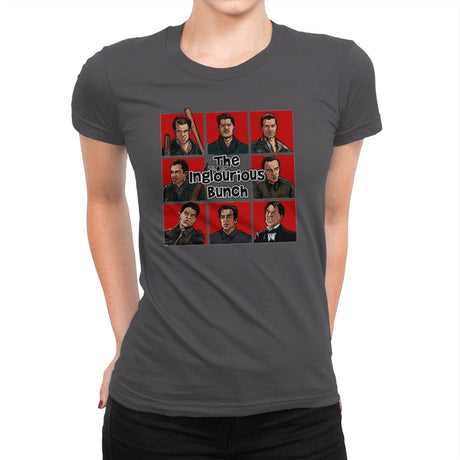 The  Inglourious Bunch - Womens Premium T-Shirts RIPT Apparel Small / Heavy Metal